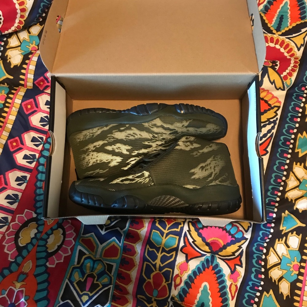 Air Jordan Future Camo Green
